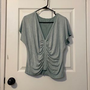 Very light green tee
